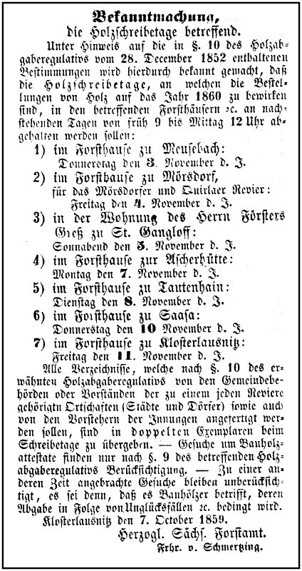 1859-09-07 Kl Holzschreibetag